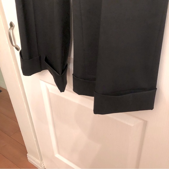 Valentino Garavani Wool Wide Legged Flat Front Trousers Size US 14 - Picture 6 of 11